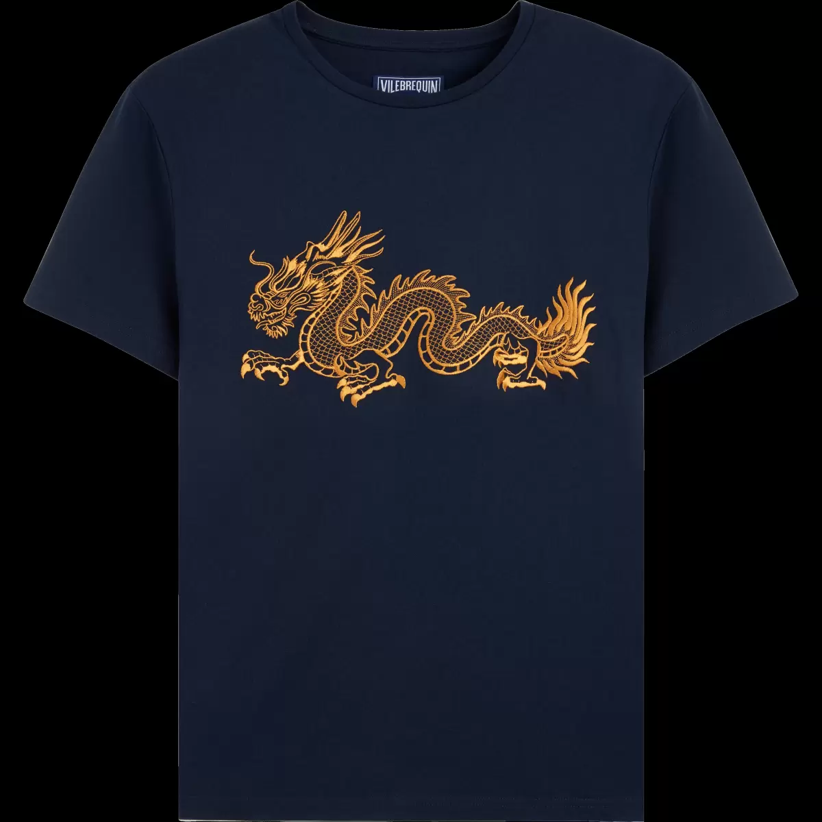 Markenidentität The Year Of The Dragon T-Shirt Aus Baumwolle Für Herren Herren Vilebrequin Vater Und Sohn Marineblau / Blau - 3