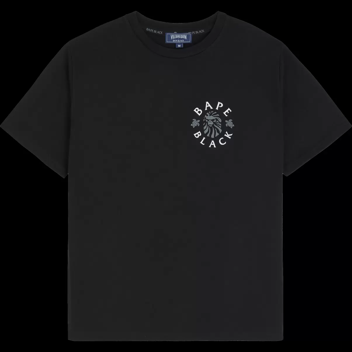 Online Vilebrequin X Bape® Black T-Shirt Mit Logo-Print Für Herren T-Shirts Schwarz / Schwarz Herren - 3