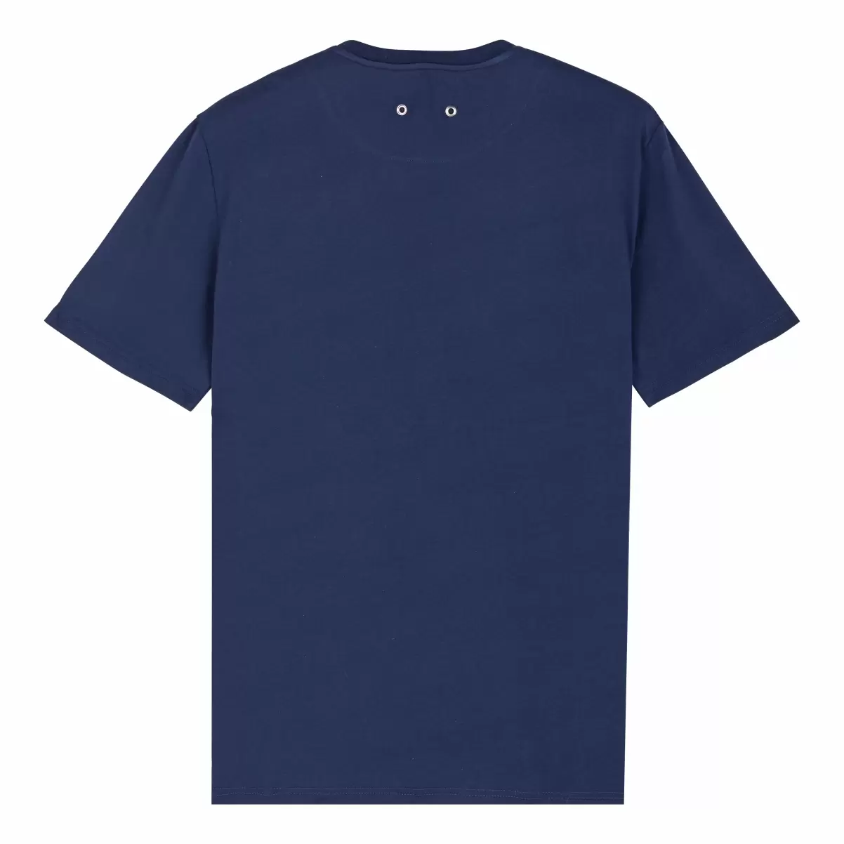 Marineblau / Blau Vilebrequin T-Shirts Einfarbiges T-Shirt Aus Bio-Baumwolle Für Herren Herren Angebot - 4