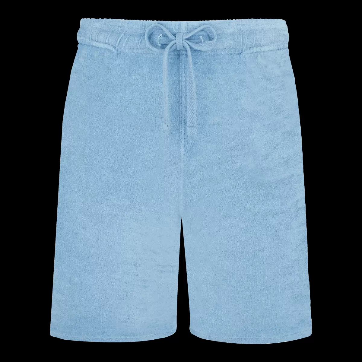 Produkt Shorts Herren Vilebrequin Source / Blau Solid Bermudashorts Aus Frottee Mit Mineralfarbstoff Für Herren - 3