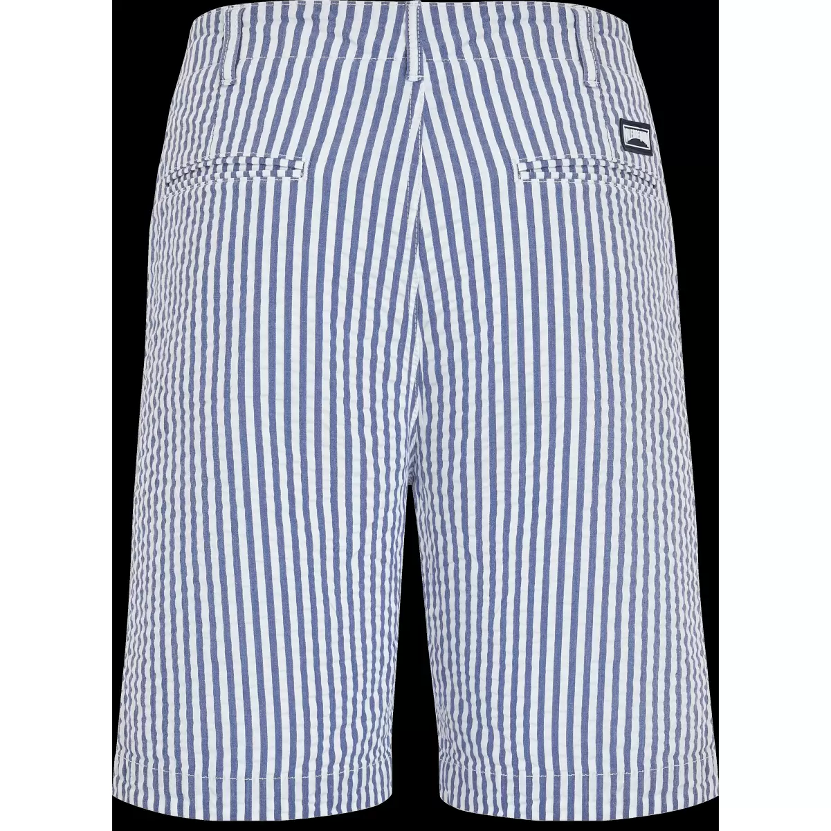 Jeans Blue / Blau Shorts Ultraleichte Seersucker Chino-Bermudashorts Für Herren Vilebrequin Rabattberechtigung Herren - 4