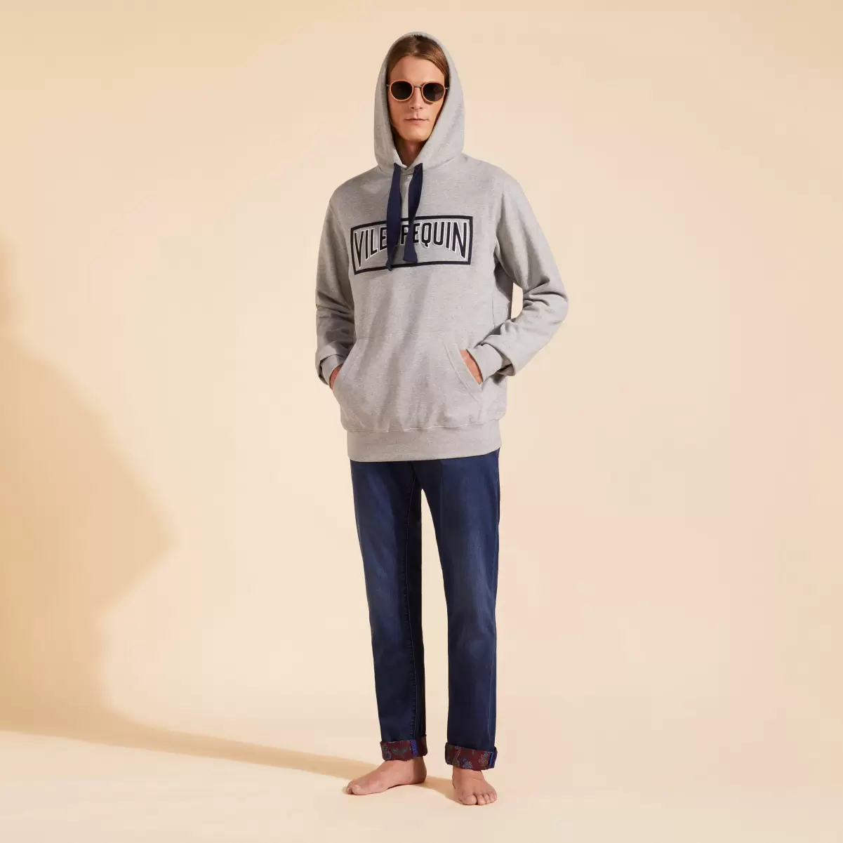 Preisnachlass Graumeliert / Grau Vilebrequin Solid Sweatshirt Aus Baumwolle Für Herren Pullover Herren - 2