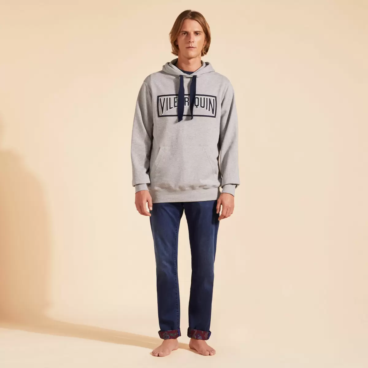 Preisnachlass Graumeliert / Grau Vilebrequin Solid Sweatshirt Aus Baumwolle Für Herren Pullover Herren