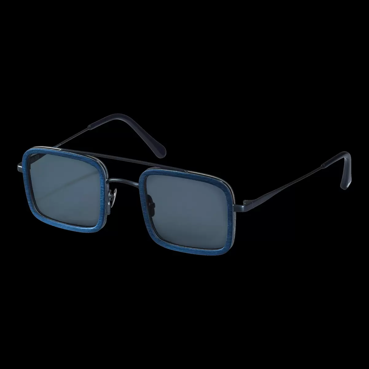 Sonnenbrille Marineblau / Blau Kaufen White Tulipwood Sonnenbrille Für Damen Und Herren – Vbq X Shelter Herren Vilebrequin - 4