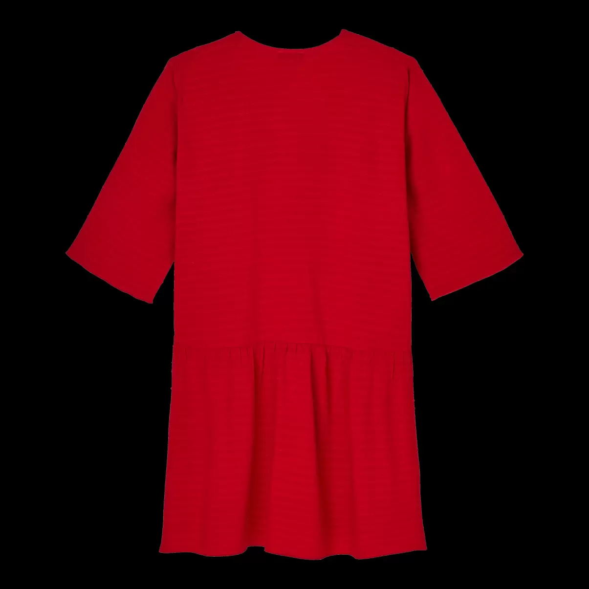 Damen Sicherheit Kleider Moulin Rouge / Rot Kurzes Plumetis Damenkleid Vilebrequin - 4