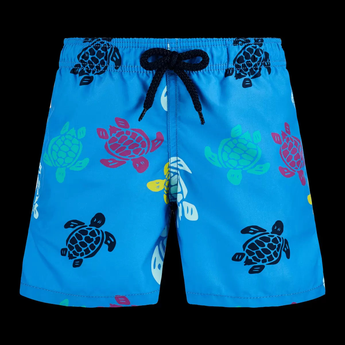 Online-Shop Earthenware / Blau Jungen Vilebrequin Boys Swim Shorts Ronde Des Tortues Multicolore Der Klassische