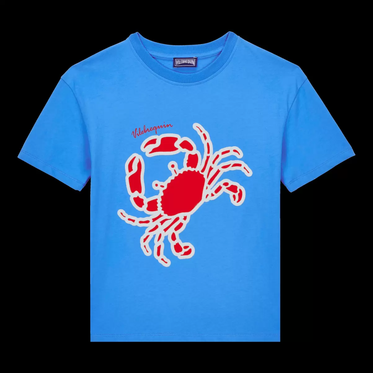 T-Shirts Online Crabs T-Shirt Für Jungen Vilebrequin Jungen Earthenware / Blau