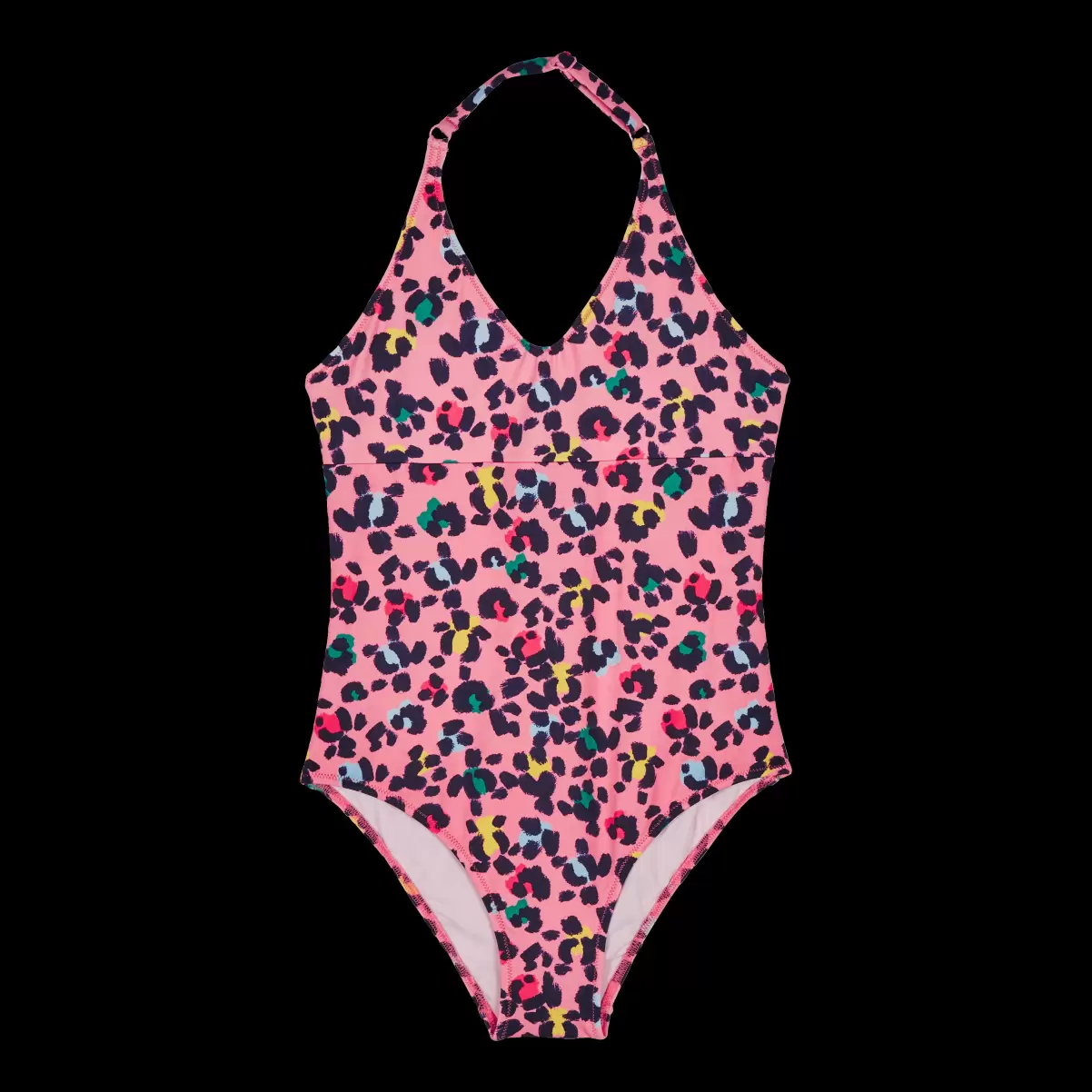 Badeanzug Turtles Leopard Badeanzug Für Mädchen Reduzierter Preis Vilebrequin Mädchen Bonbon / Rosa