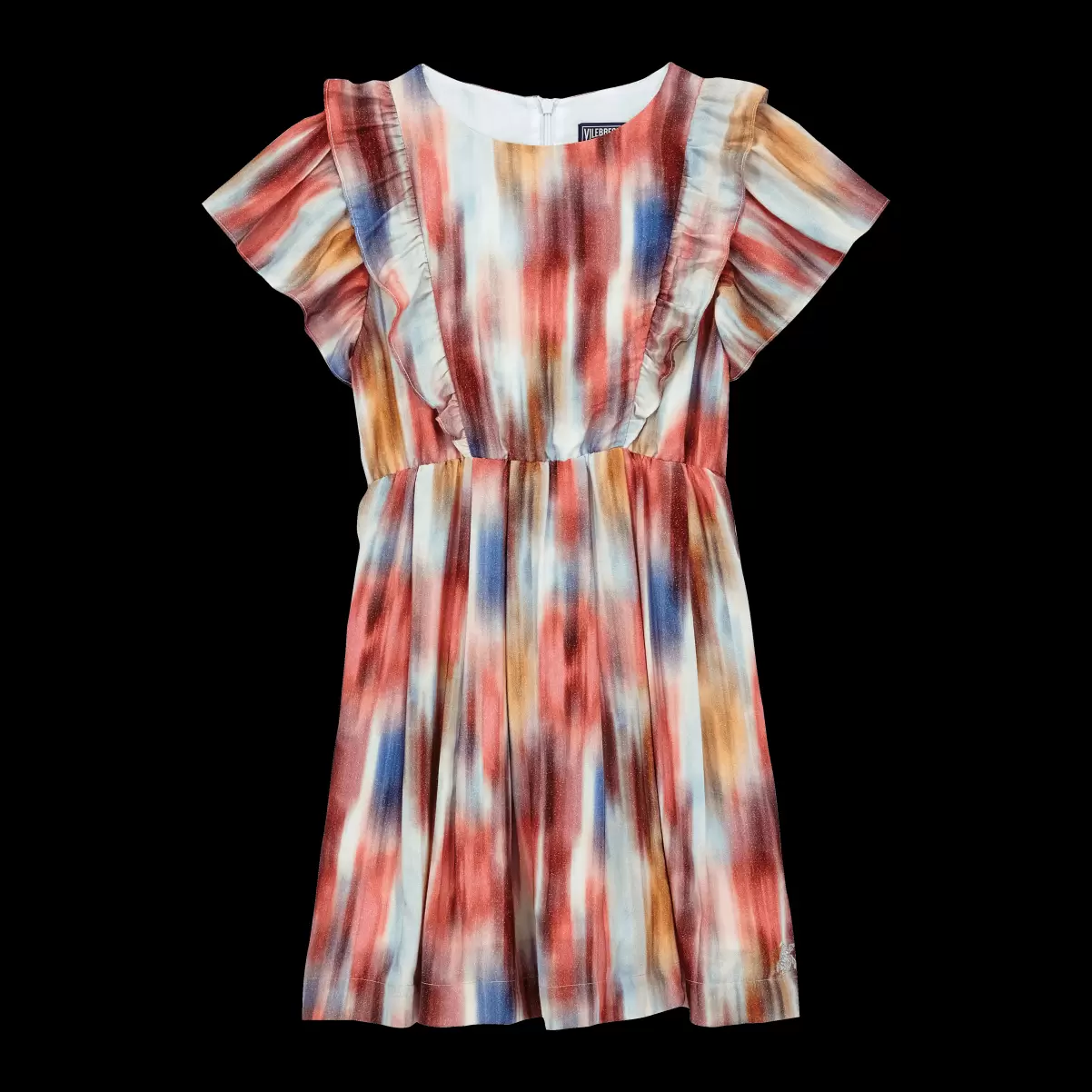 Vilebrequin 2024 Kleider Ikat Viskosekleid Für Mädchen Mädchen Multicolor / Multi - 2