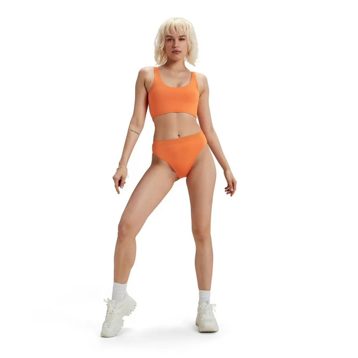 Damen Bikinis & Tankinis Flu3Nte Bikinihose, Orange Speedo - 4