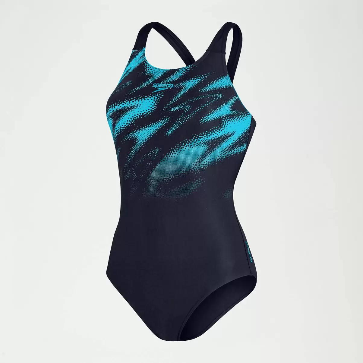 Speedo Hyperboom Placement Muscleback Badeanzug Für Damen Marineblau/Blau Damen Badeanzüge - 2