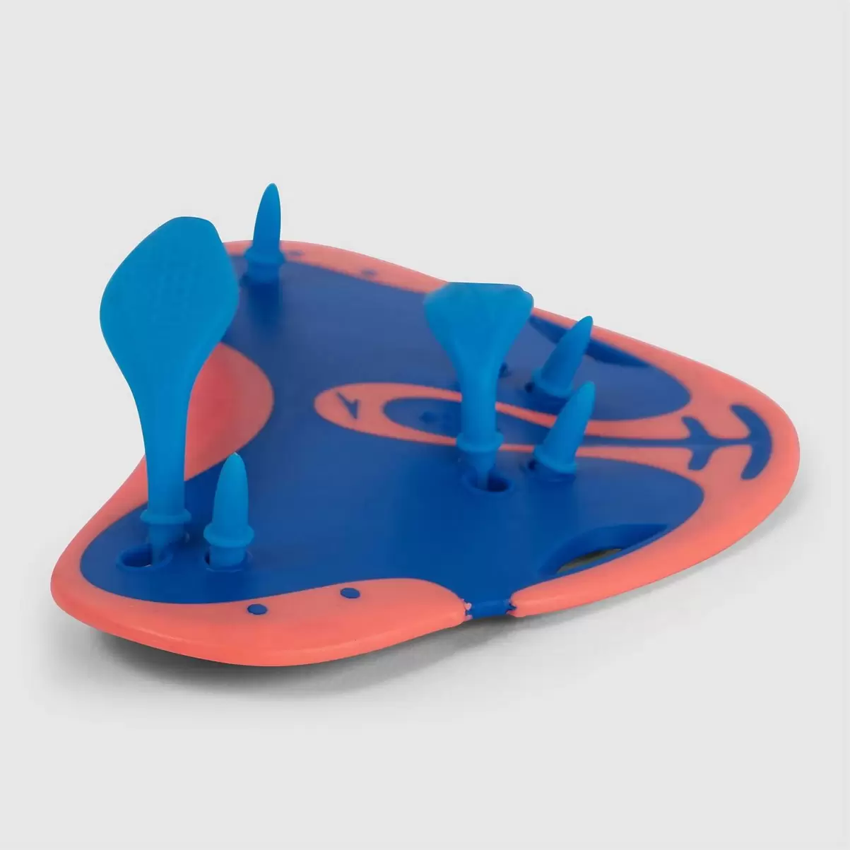 Speedo Damen Fingerpaddel Blau/Orange Für Erwachsene Schwimm Accessoires - 2