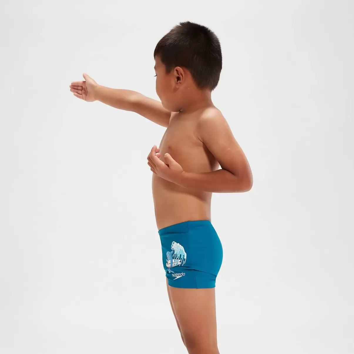 Schwimmlern-Aquashorts Für Jungen Im Kleinkindalter Blau Jungs Bademode Kinder Speedo
