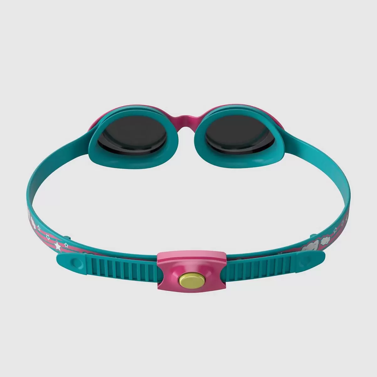 Kinder Junior Illusion Schwimmbrille Blau/Pink Kinder Brillen Speedo - 1