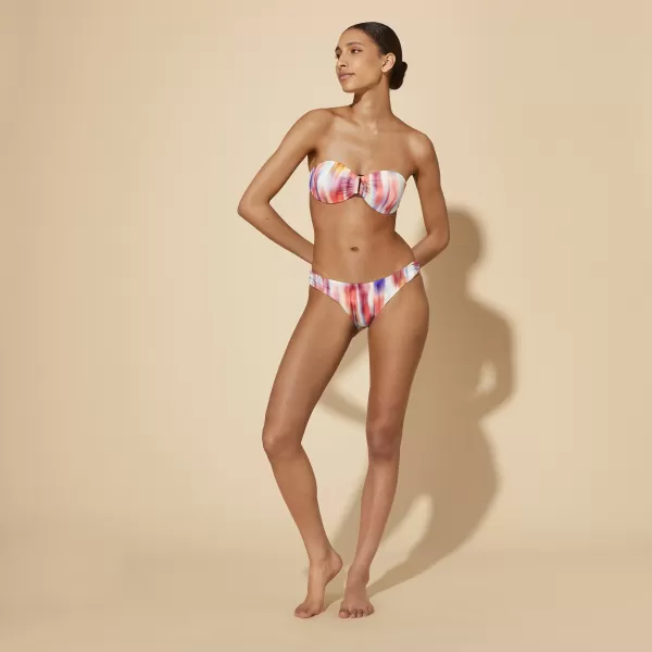 Ikat Flowers Bikinihose Für Damen Damen Multicolor / Multi Vilebrequin Komfort Bikini