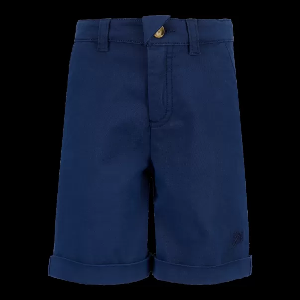 Angebot Vilebrequin Solid Bermudashorts Für Jungen Shorts Jungen Marineblau / Blau