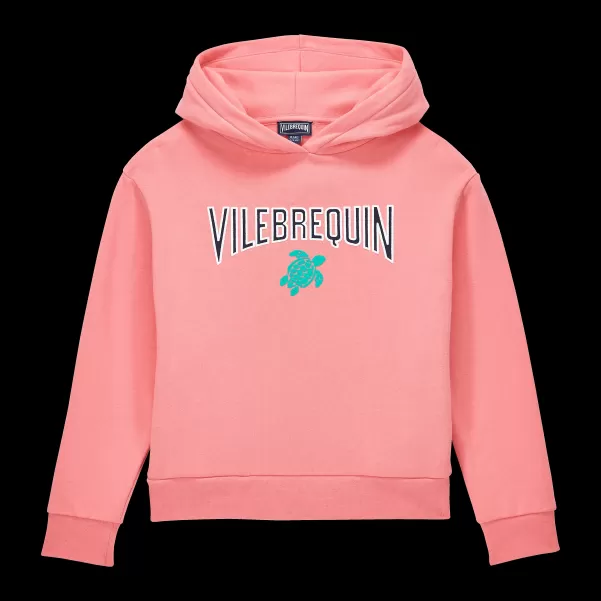 Preis Sweatshirt Mit Kapuze Für Mädchen Vilebrequin Bonbon / Rosa Mädchen Sweatshirts