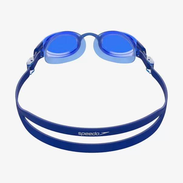 Speedo Fitness Damen Mariner Pro Schwimmbrille Blau/Weiß Für Erwachsene