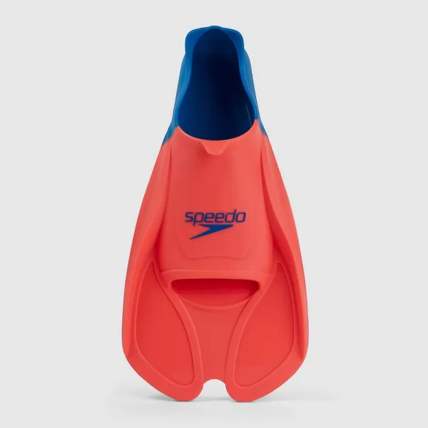 Speedo Damen Schwimm Accessoires Trainingsflosse Orange/Blau